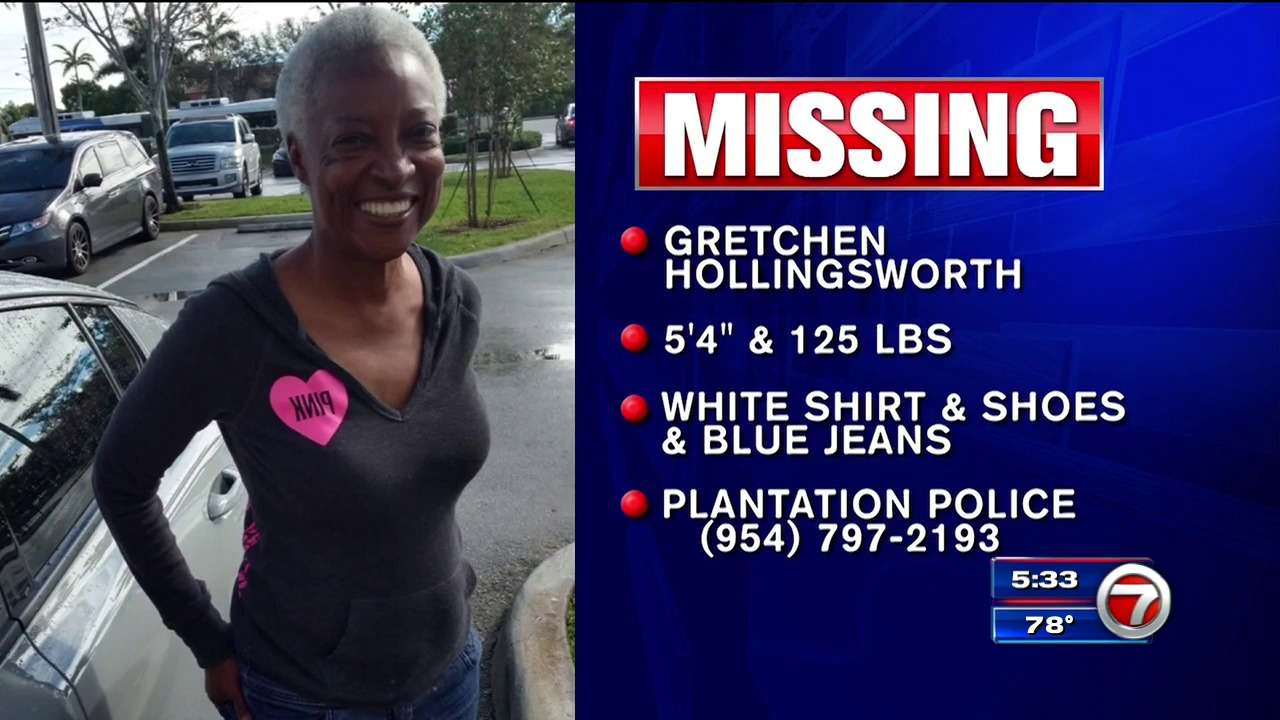 Police seek public’s help in finding missing Plantation woman - WSVN ...