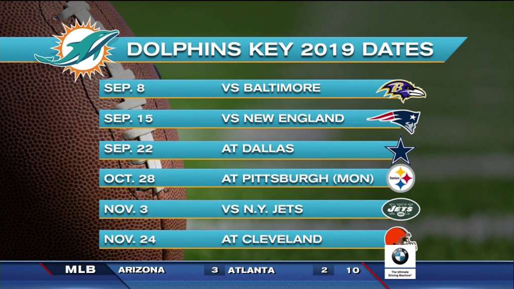 Miami Dolphins 2019 Schedule Released WSVN 7News Miami News miami-dolphins-2019-schedule-released-wsvn-7news-miami-news