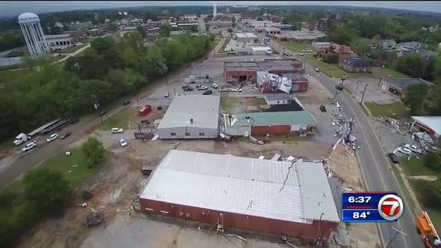 Strong storms in US South kill at least 8 and injure dozens - WSVN ...