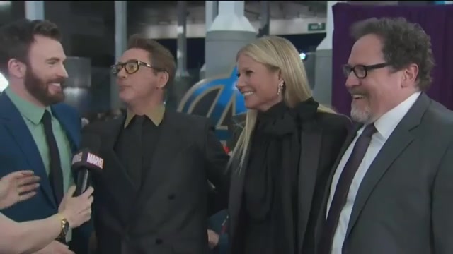 'Avengers: Endgame' stars rock purple carpet at world ...