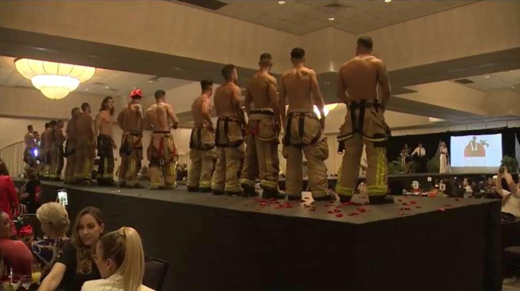 Firefighters strip for a good cause and a spot in the South Florida