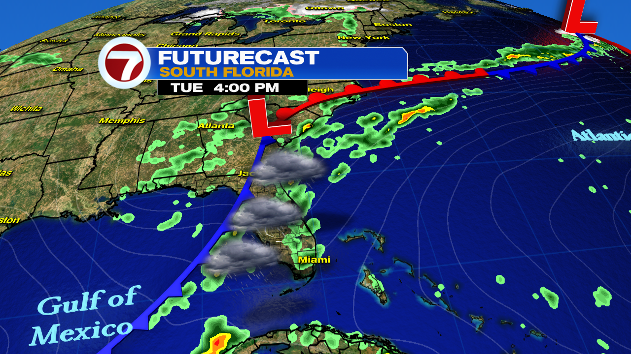 MID WEEK COLD FRONT – RELIEF FROM THE HEAT? - WSVN 7News | Miami News ...