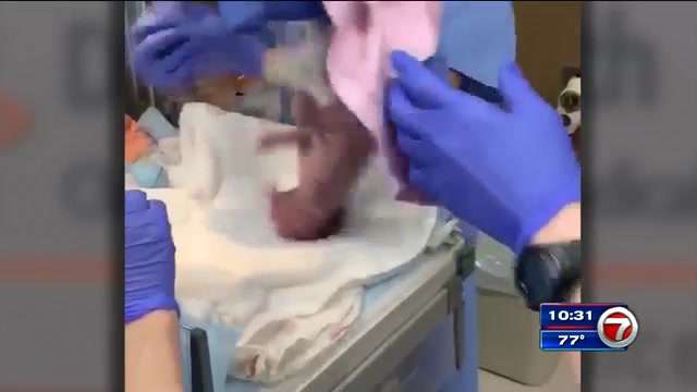 Video shows newborn baby being dropped at Arizona hospital - WSVN 7News ...