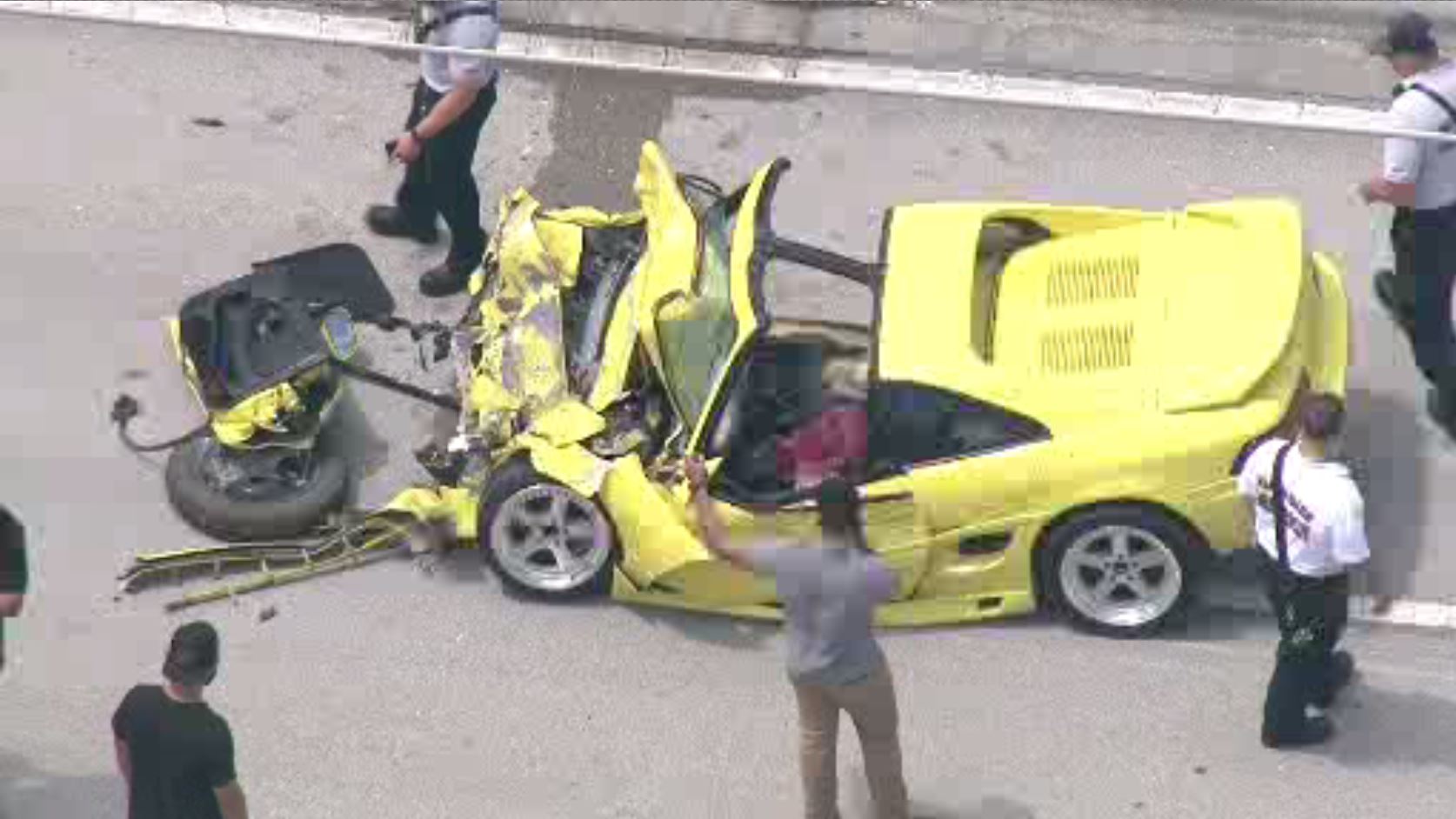 Two victims airlifted after crash with entrapment in SW MiamiDade