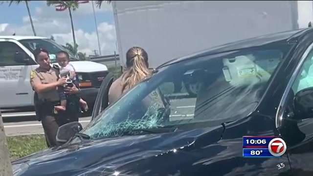 Suspect in custody after car stolen with child inside in NW Miami-Dade ...
