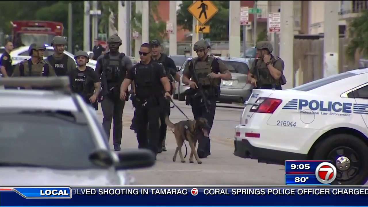 Police: Search underway for driver of stolen car who hit Miami officer ...
