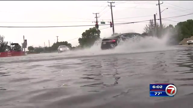 Thunderstorms Lead To Flooding Power Outages Across South Florida Wsvn 7news Miami News Weather Sports Fort Lauderdale