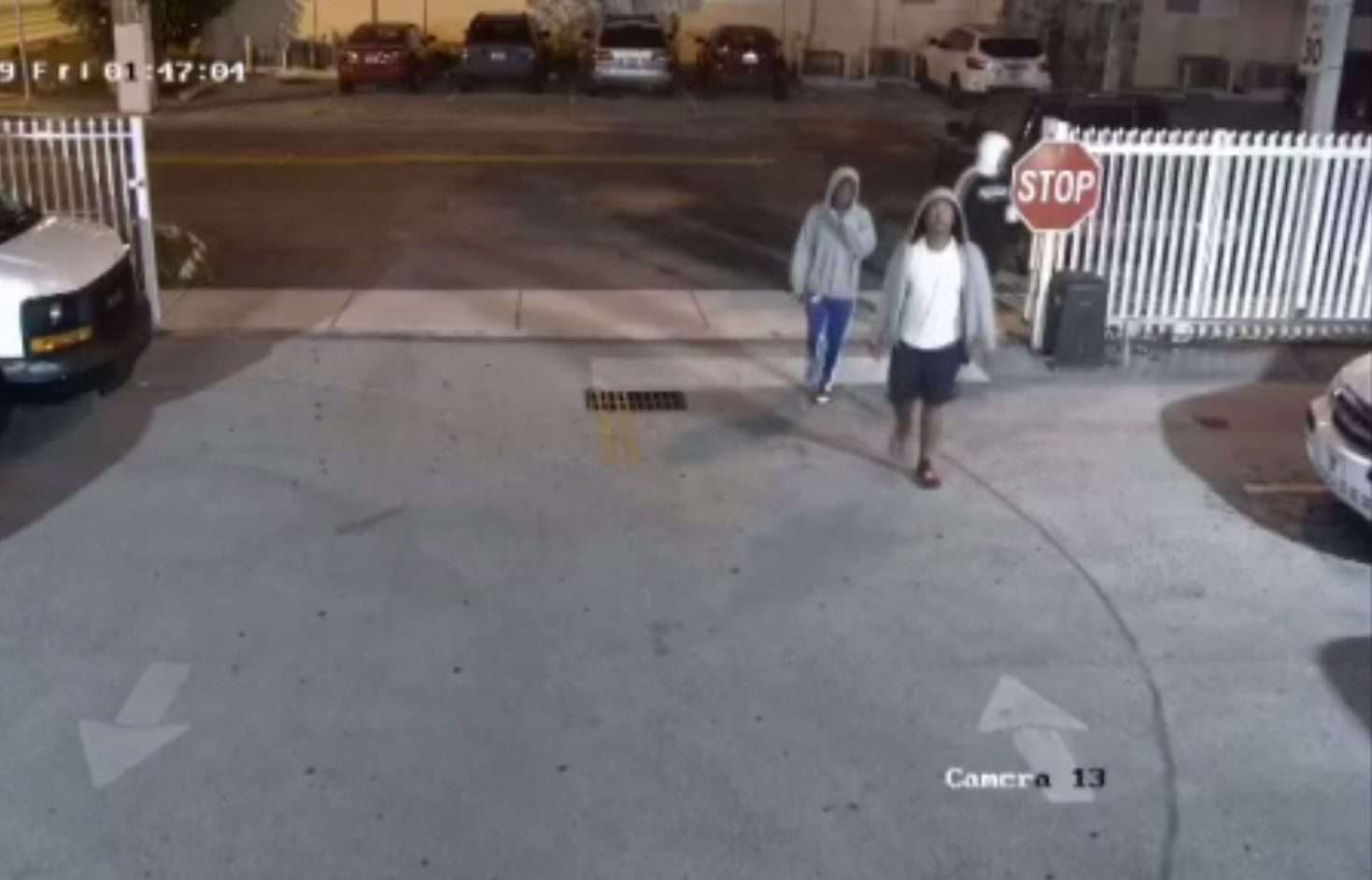 3 crooks caught on camera stealing gun from van outside Miami apartment ...