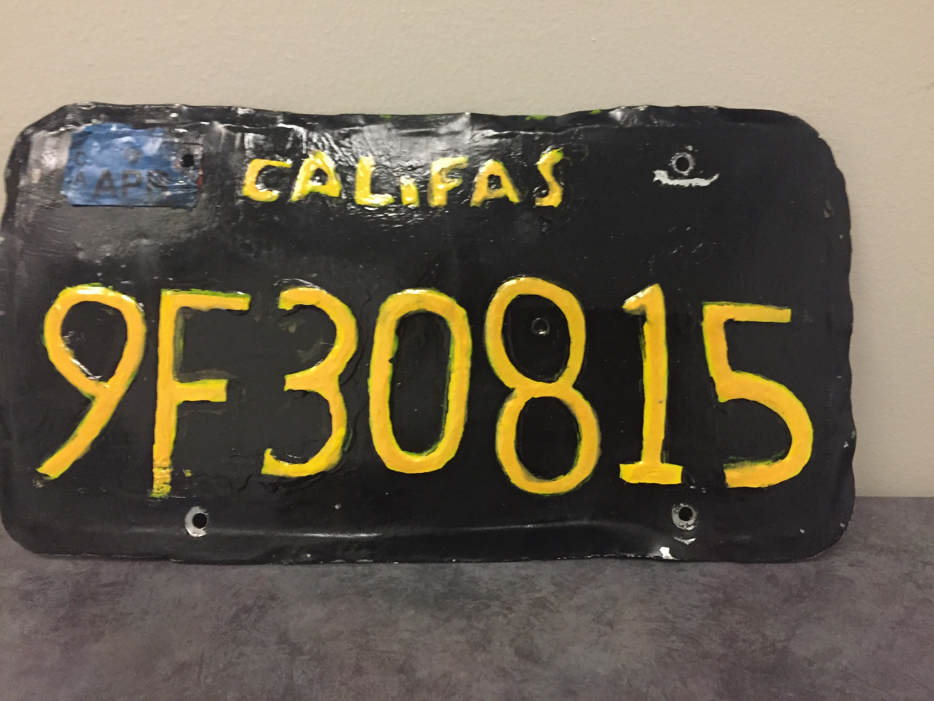 Badlymade fake license plate leads to arrest in California WSVN