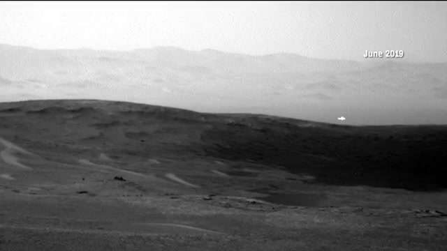 Mars Rover Flashlight Flash of light spotted on Mars in new photo taken by NASA’s Curiosity ...