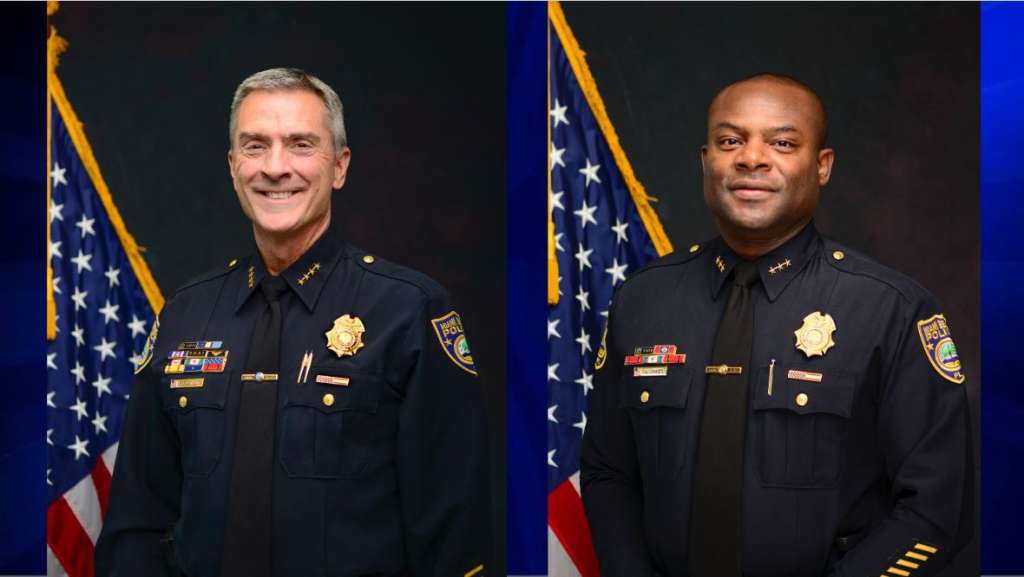 Miami Beach PD swears in new chief, deputy chief - WSVN 7News | Miami News, Weather, Sports ...