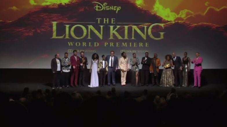 Cast of new ‘Lion King’ movie hit the red carpet for Hollywood premiere