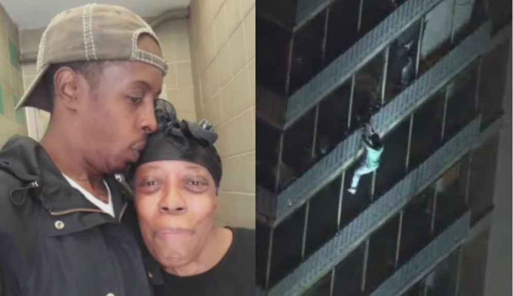 Man climbs 19-story building during apartment fire to check on mother - WSVN 7News | Miami News, Weather, Sports | Fort Lauderdale