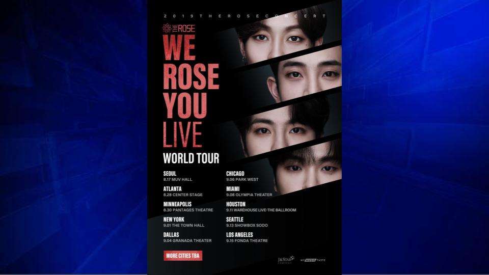 T Rose Rapper Location Korean indie band The Rose announce tour date in Miami - WSVN 7News ...