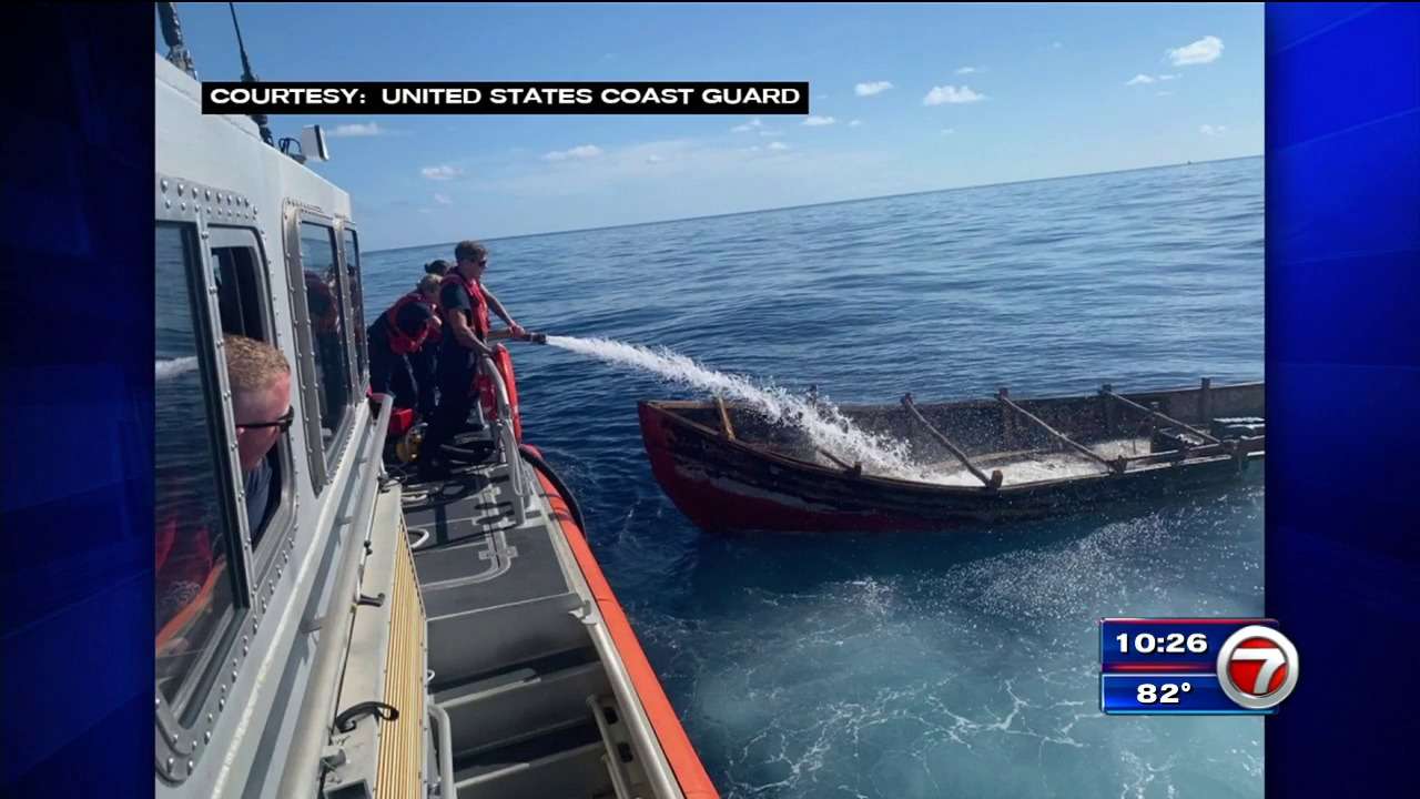 Coast Guard intercepts 27 Cuban migrants near Key West - WSVN 7News ...