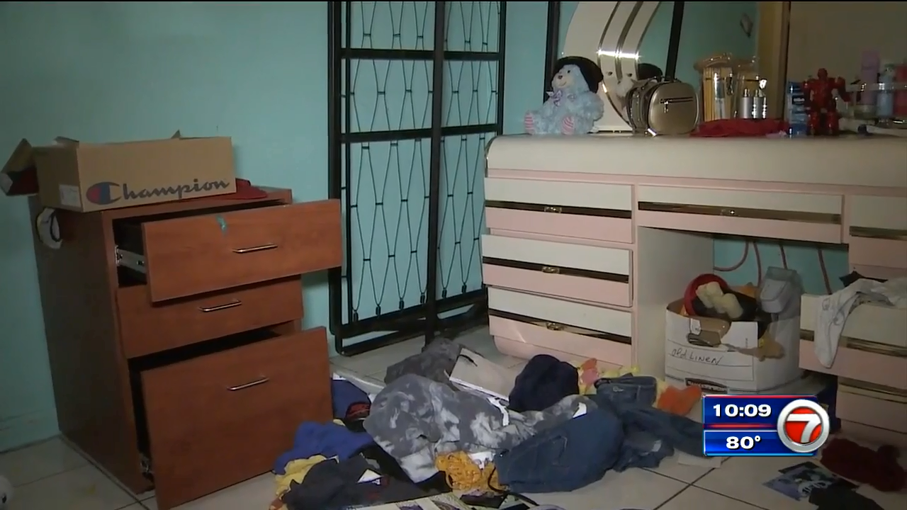 Burglars throw clothing on floor, steal items from home near Fort