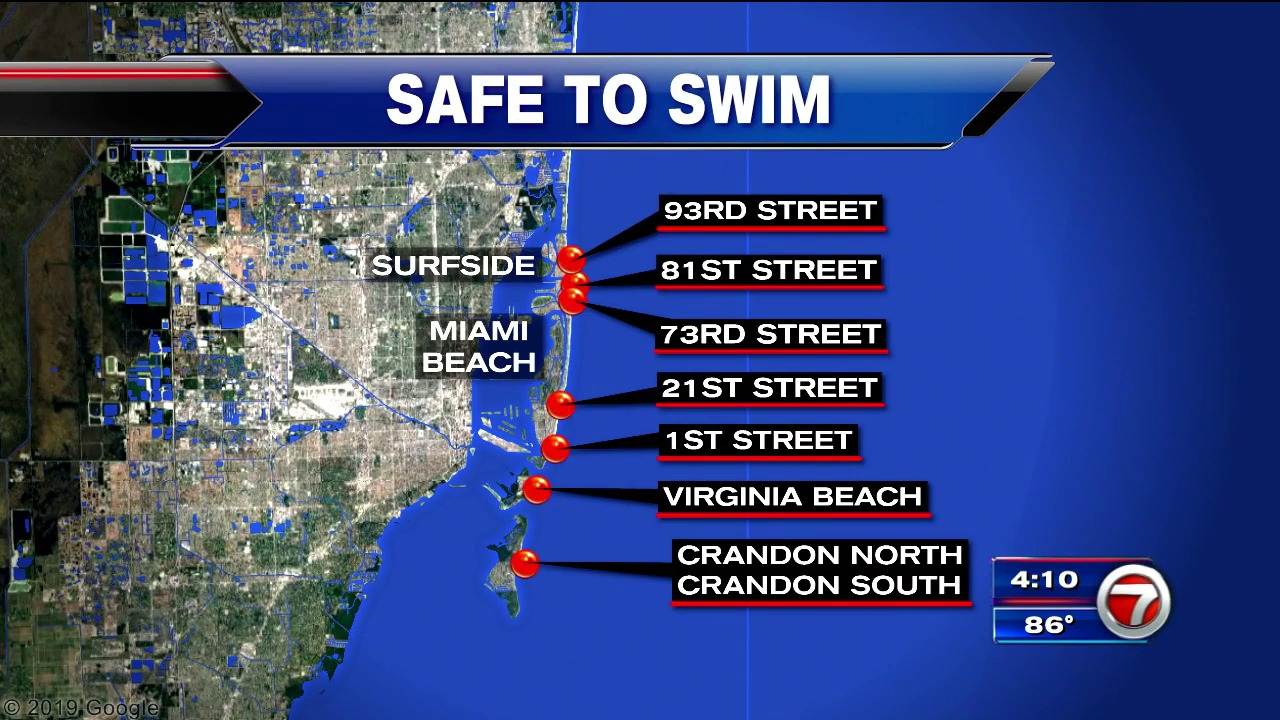 Noswim advisory lifted for several MiamiDade beaches WSVN 7News
