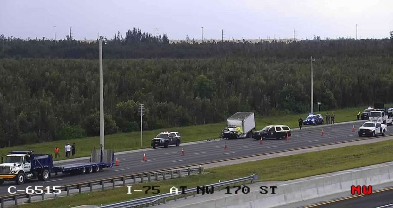 3 I-75 SB lanes shut down near Miami Gardens Drive due to fatal crash ...