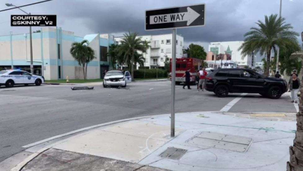 2 injured in officer-involved crash in Miami - WSVN 7News | Miami News ...