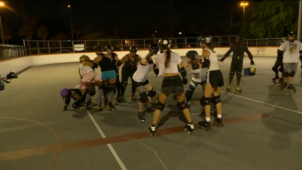 Strap on your roller skates with the Miami Vice City Rollers WSVN