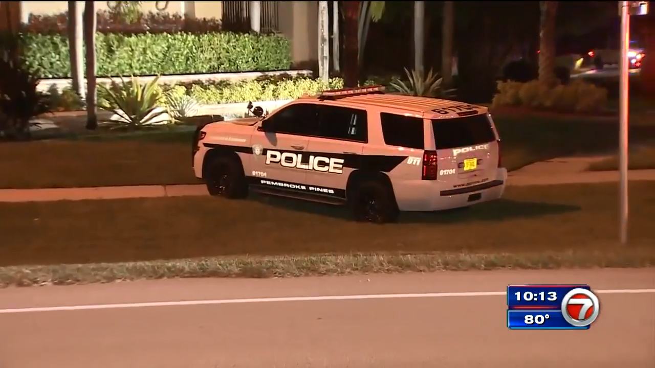 Pembroke Pines Police officer taken to hospital after crash - WSVN ...