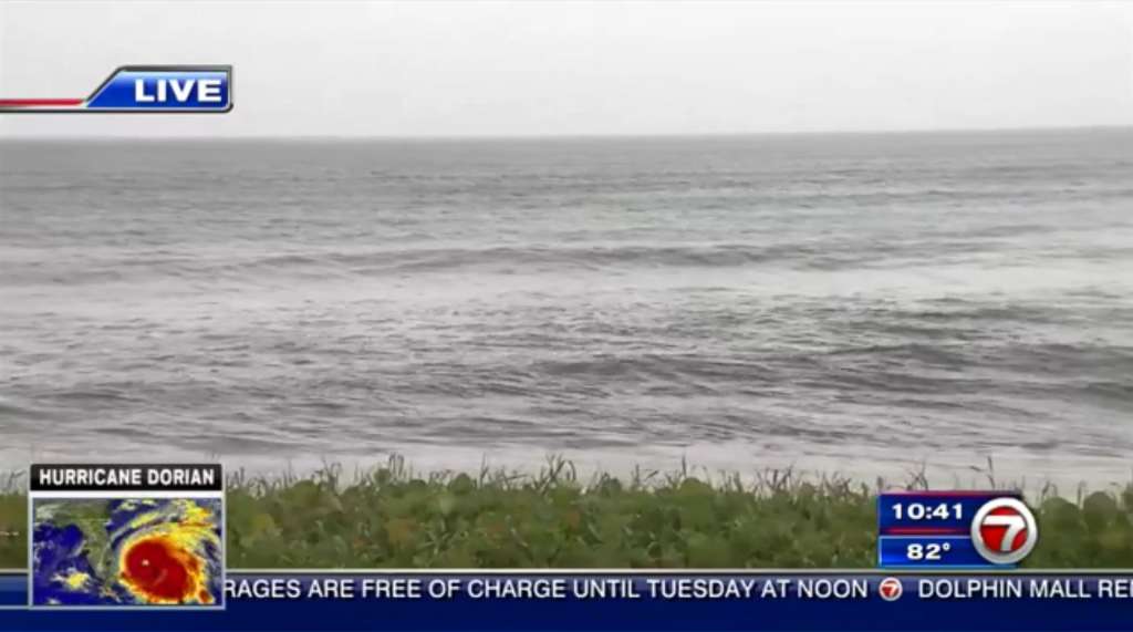Delray Beach residents stay indoors as stormy weather hits shore WSVN