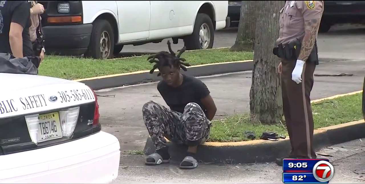 Man detained, gunman at large after shots fired on I-95 in NW Miami ...