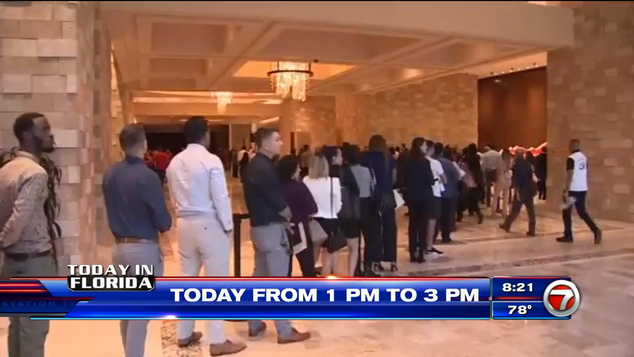 Seminole Hard Rock Hotel and Casino hosting job fair WSVN 7News
