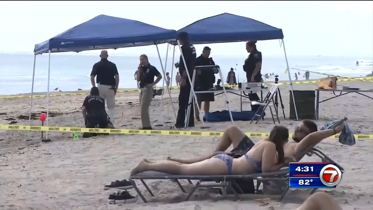 Death investigation underway after body found on Hollywood shore - WSVN ...