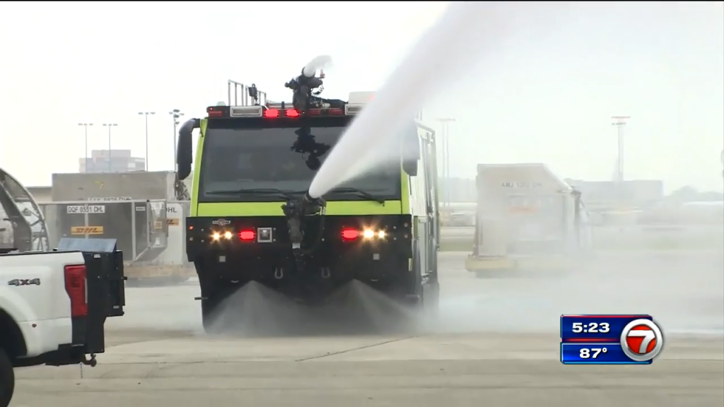 Officials introduce Foam Truck 4 — new tool to assist in airport