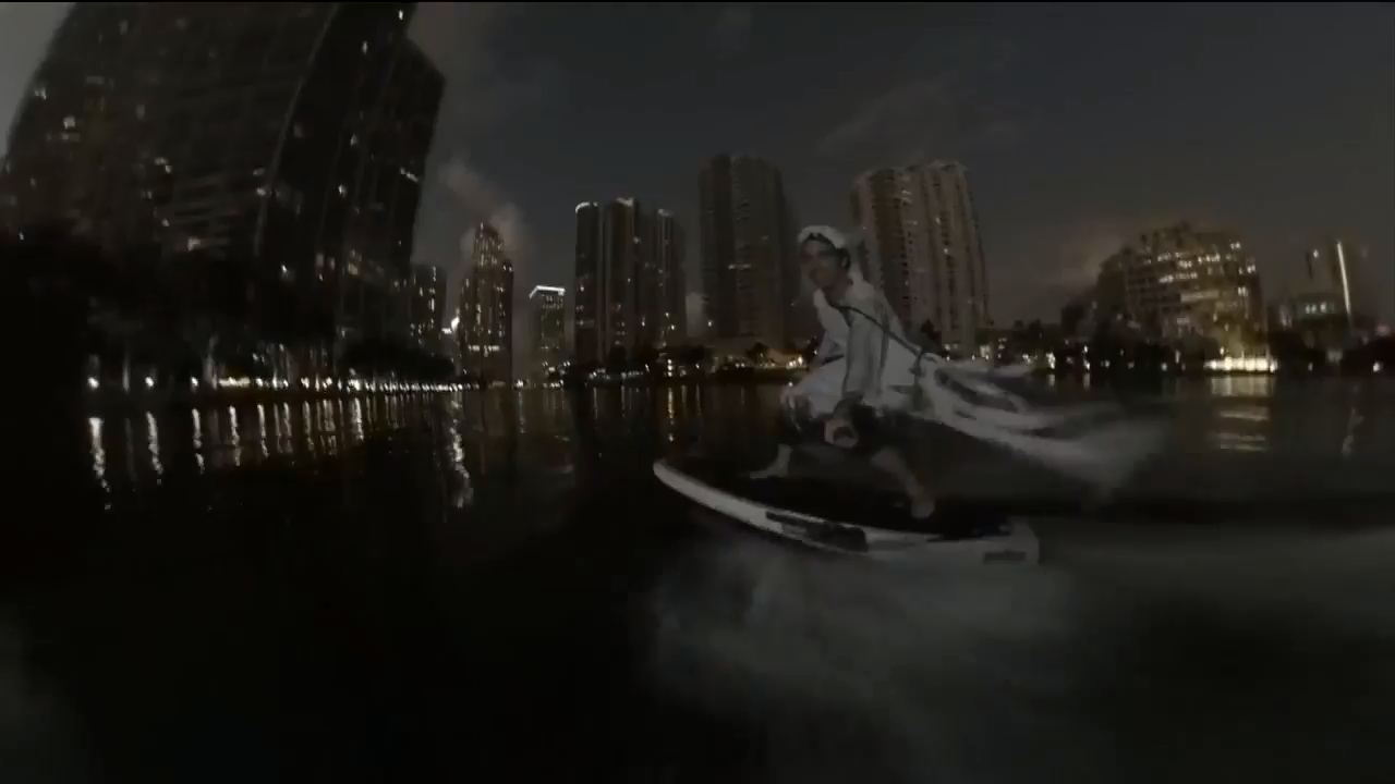 Go wakeboarding without a boat thanks to Radinn Jetboards WSVN 7News
