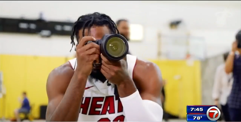 Heat Forward Justise Winslow Shoots On And Off The Court Wsvn 7news