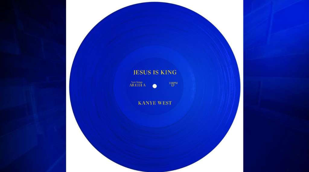 Kanye West Jesus Is King Limited Edition BLUE Colored Vinyl