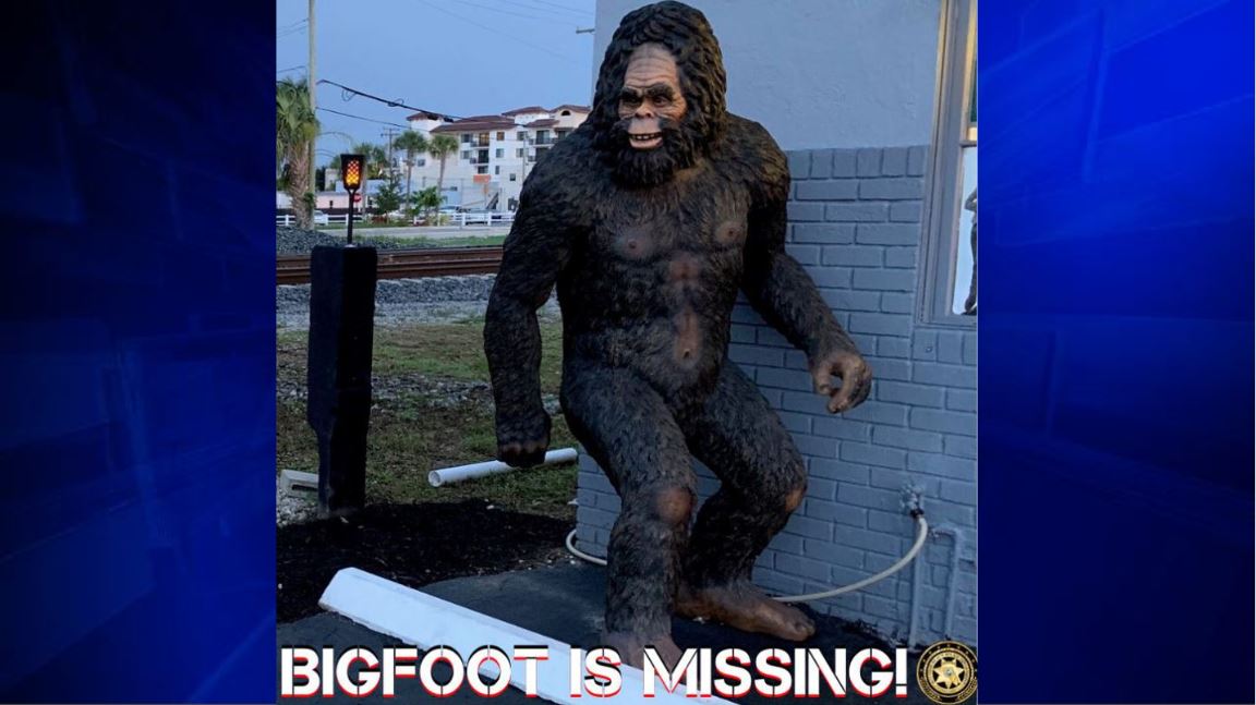 Bigfoot Statue Stolen From Mattress Store In Boynton Beach Wsvn 7news Miami News Weather Sports Fort Lauderdale
