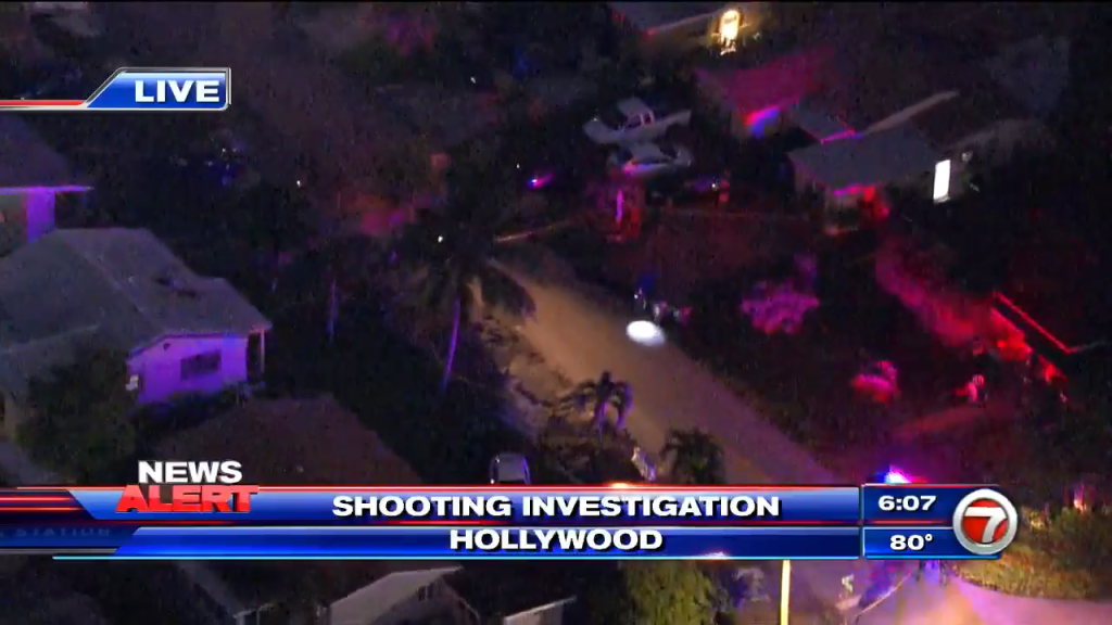 Man transported after shooting in Hollywood WSVN 7News Miami News