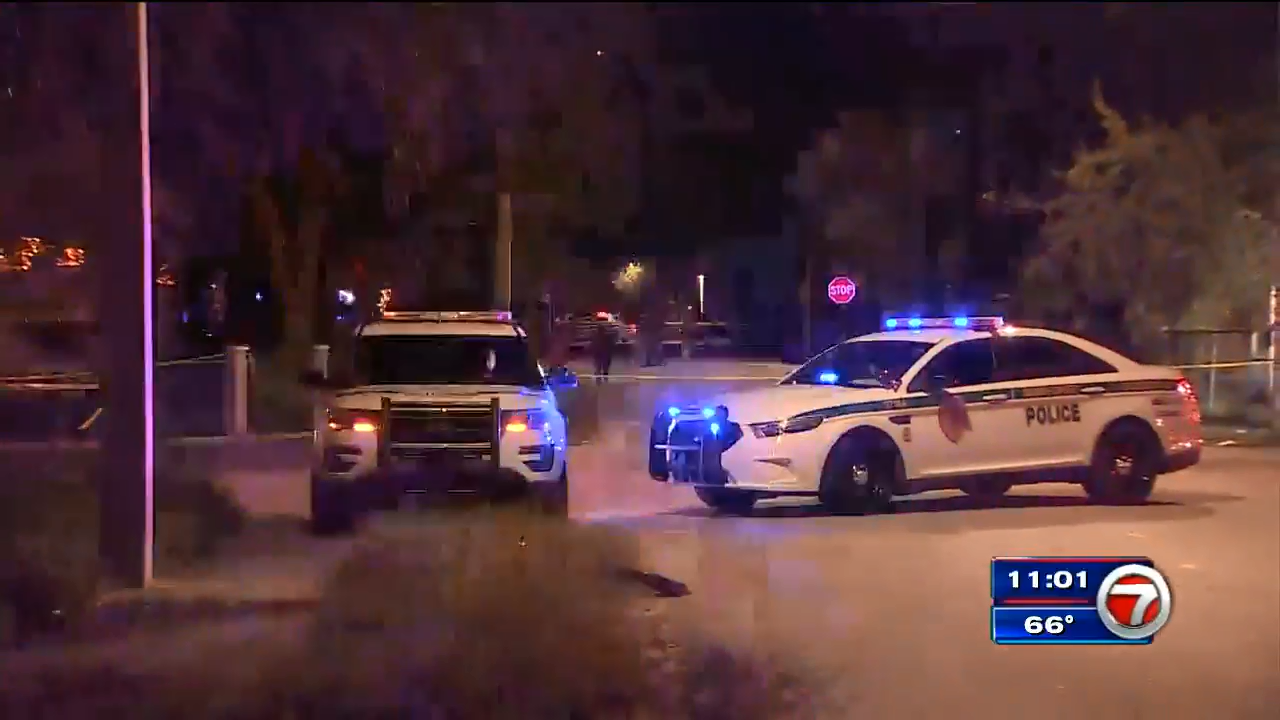2 dead, 3 transported after shooting, police-involved crash in NW Miami ...