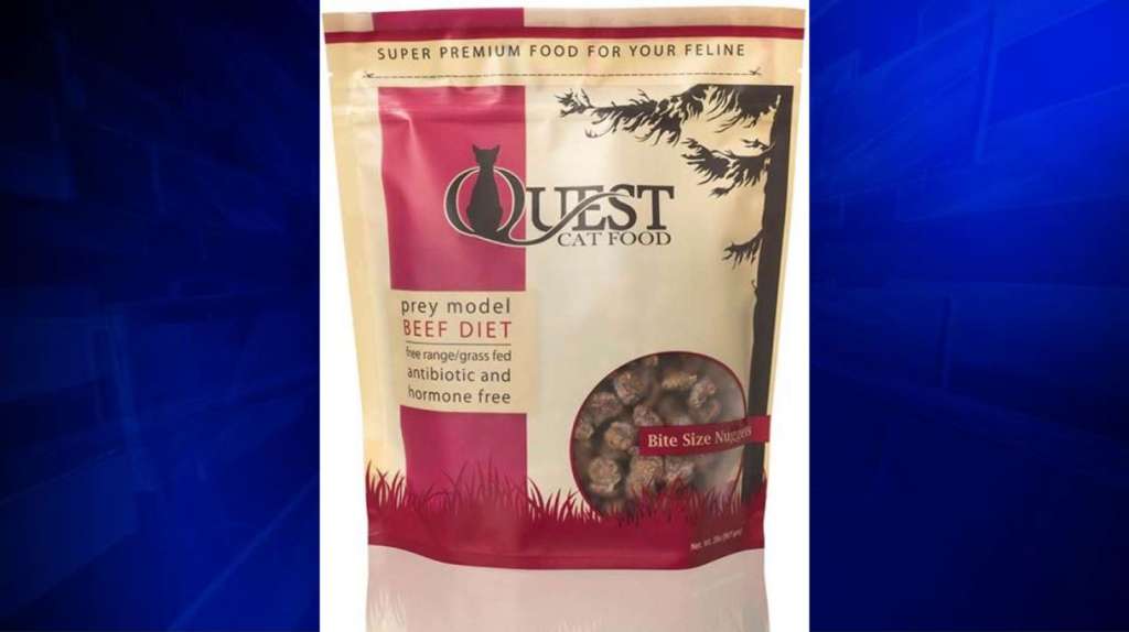 Cat food sold nationwide is recalled over risks to pets and humans