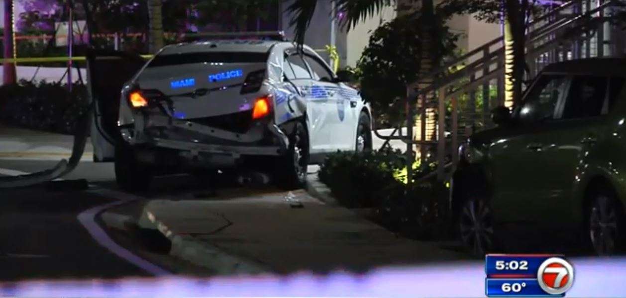Police arrest man accused of striking Miami officers with car - WSVN ...