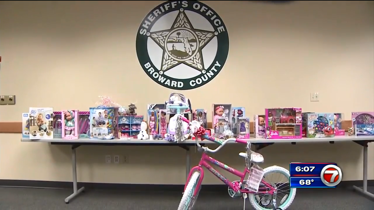 BSO deputies donate toys, bike for mother of 3 who lost wallet at