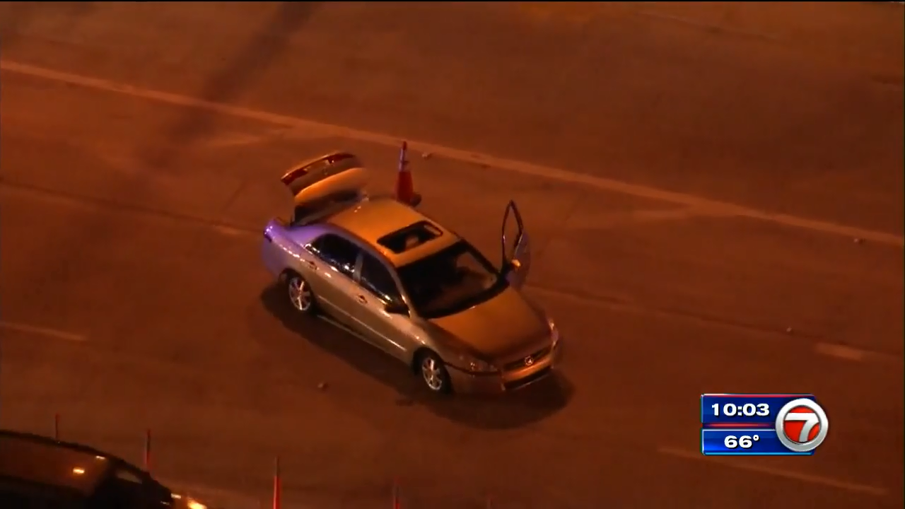 2 people stop, fight on I-95 in Miami; express lanes reopened - WSVN ...