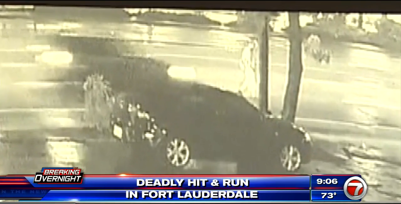 Surveillance Video Captures Fatal Hit And Run In Fort Lauderdale Wsvn 7news Miami News