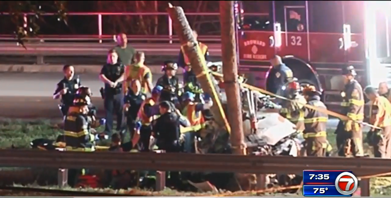 3 transported as trauma alerts after serious crash in Coconut Creek