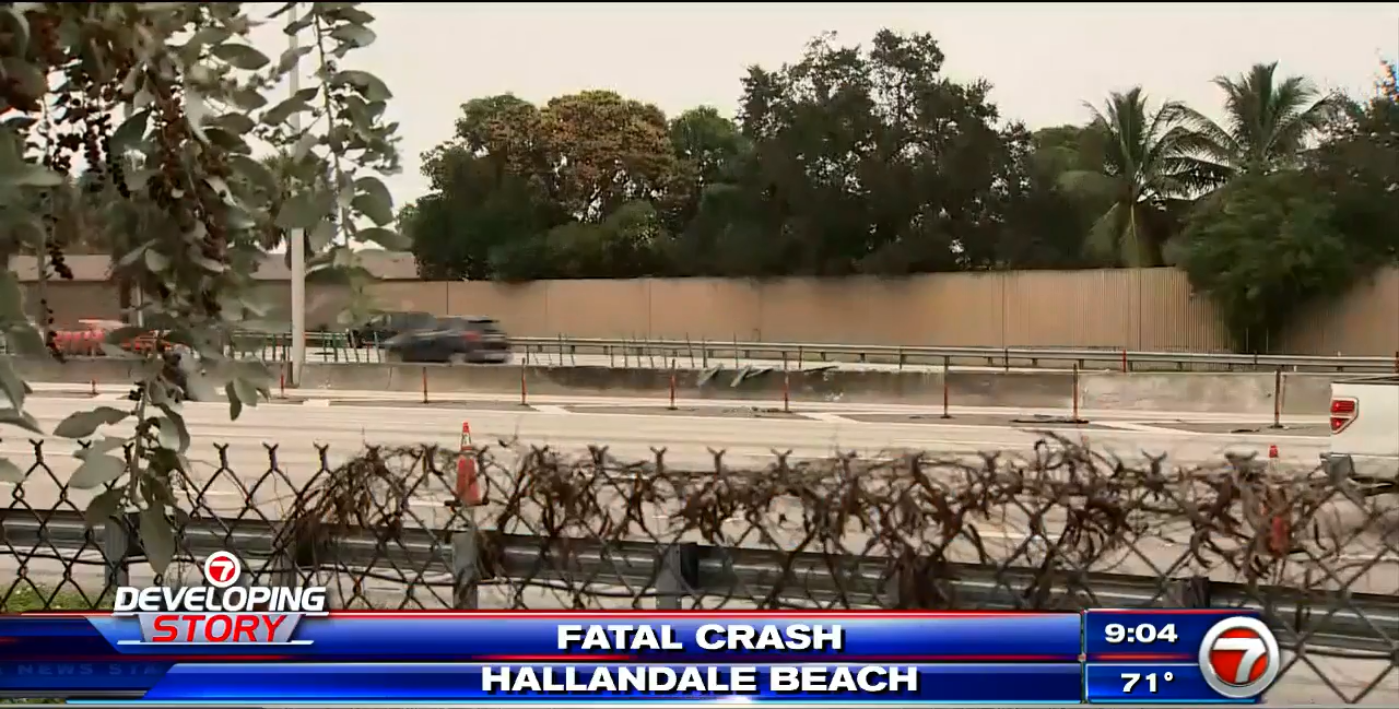 Pedestrian fatally struck by vehicle along SB lanes of I-95 in Pembroke ...