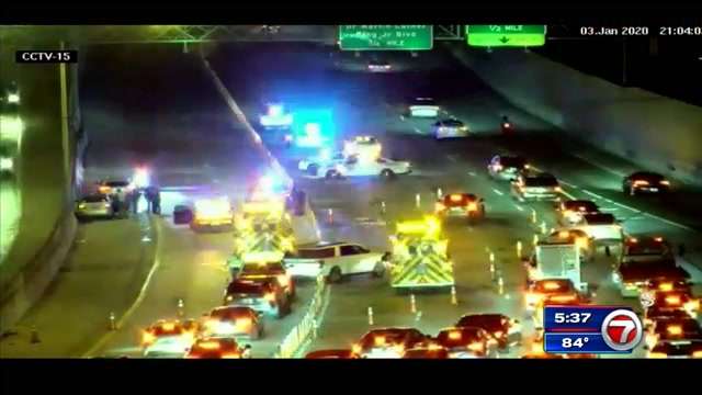 Woman shot on I-95 in Miami dies amid search for gunman - WSVN 7News ...