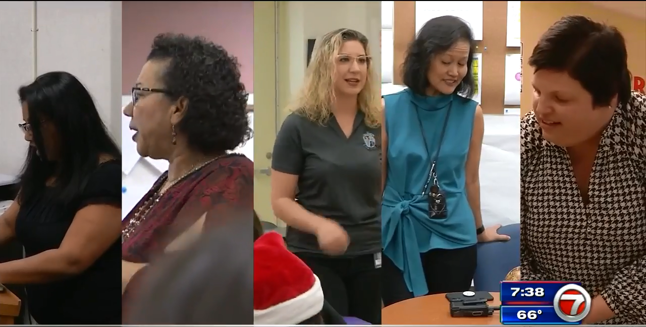 5 female finalists compete to win title of Broward Teacher of the Year