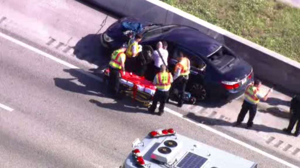 1 transported after crash in West MiamiDade WSVN 7News