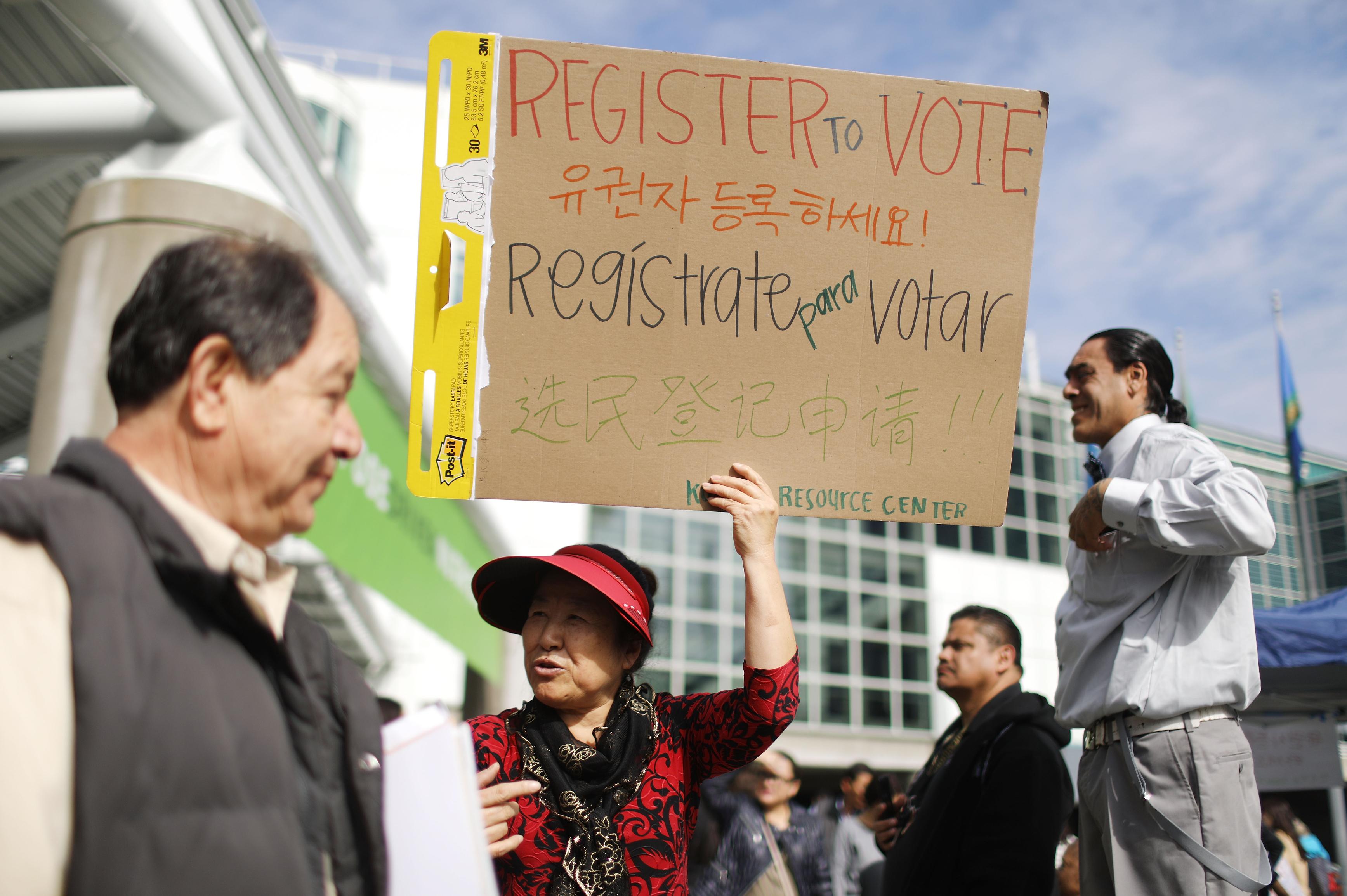 A record number of immigrants are eligible to vote in the 2020 ...