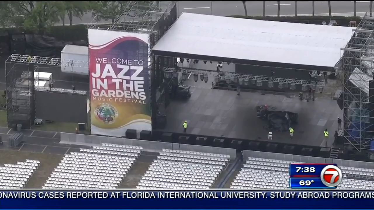 Jazz in the Gardens Music Festival postponed amid coronavirus concerns