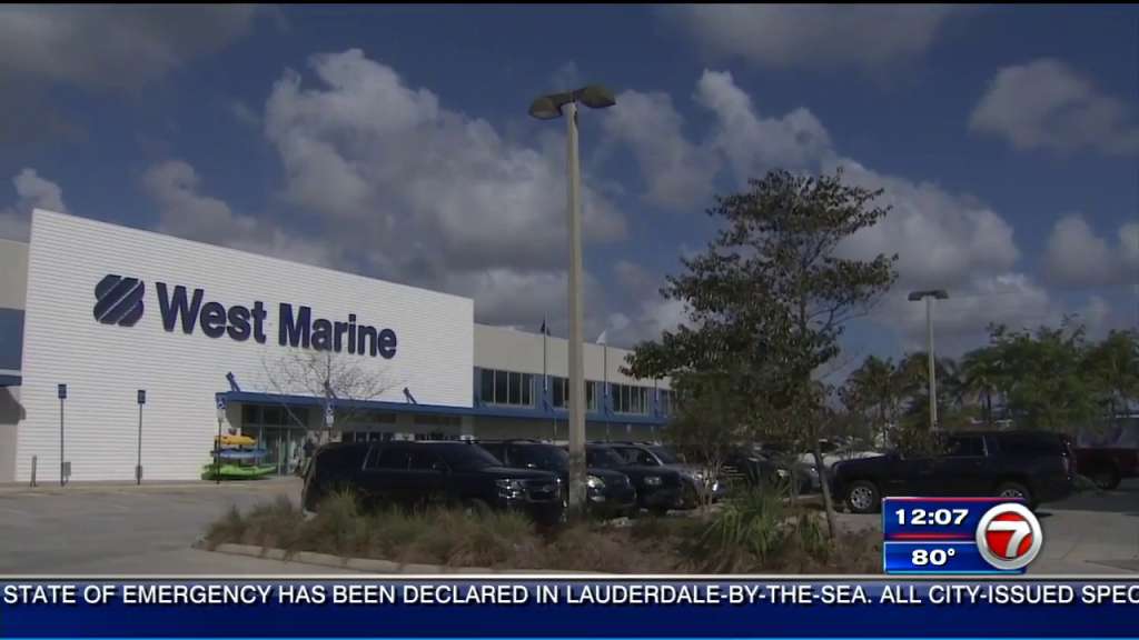 Employee at West Marine in Fort Lauderdale tests positive for