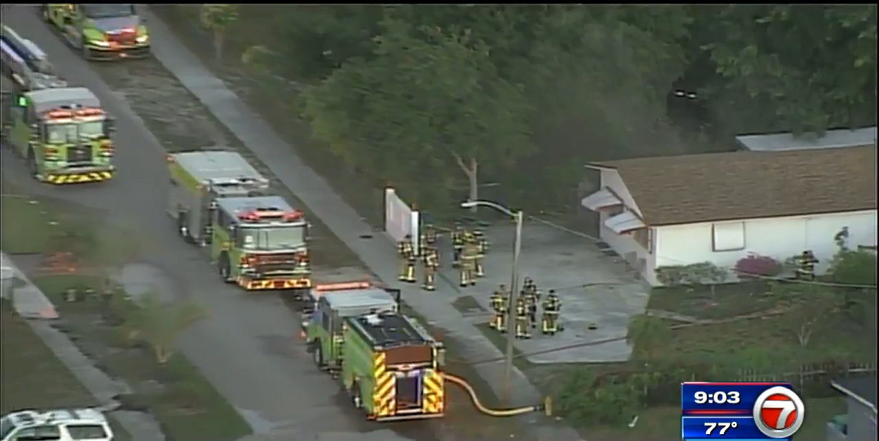 2 fires break out at Miami Gardens home in 12 hours - WSVN 7News ...